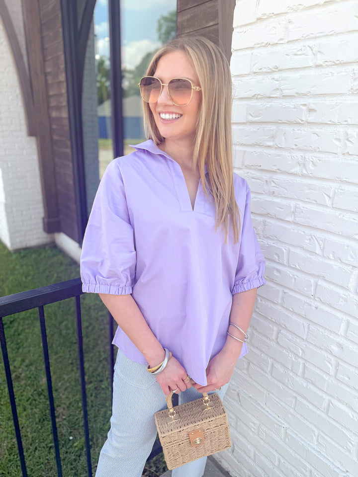 SOFTLY STATED BLOUSE