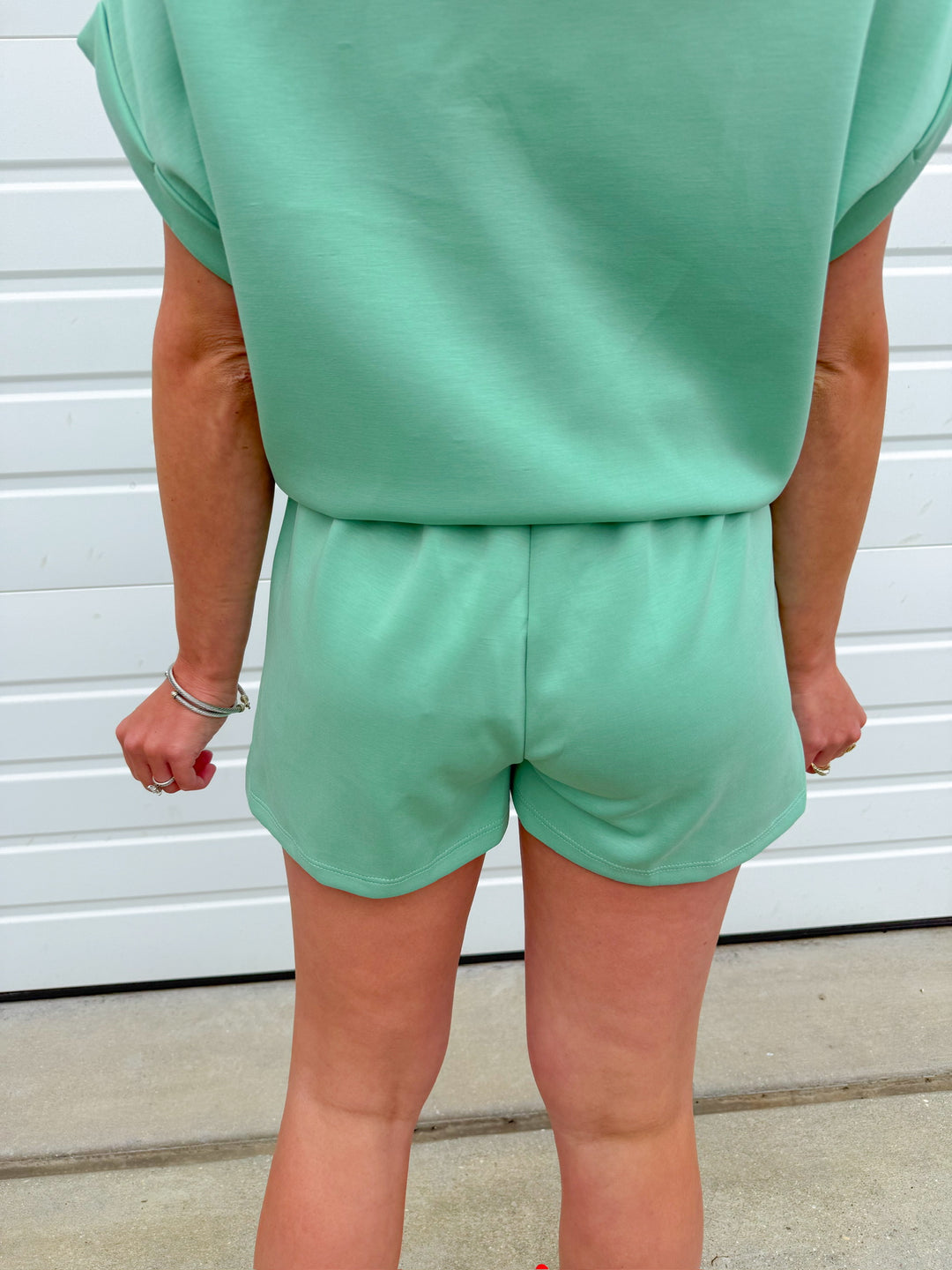 THE PISTACHIO MATCHING SET SHORTS