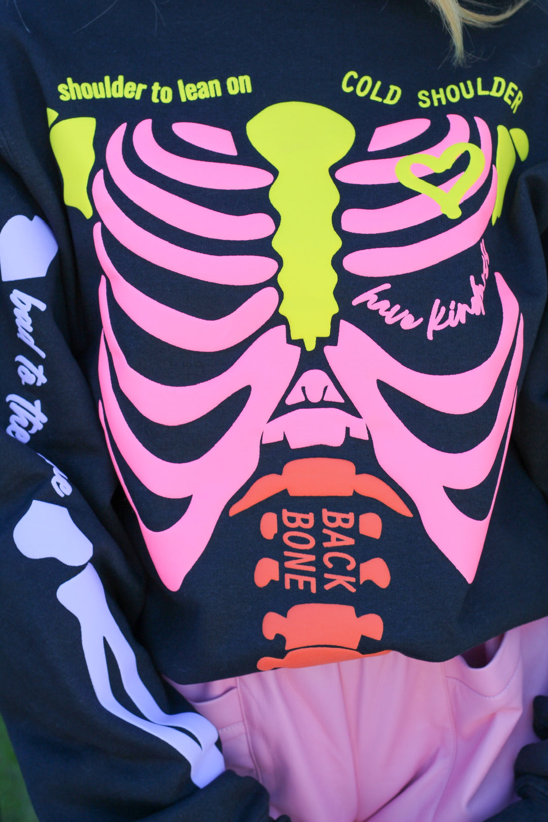 NEON SKELLY SWEATSHIRT