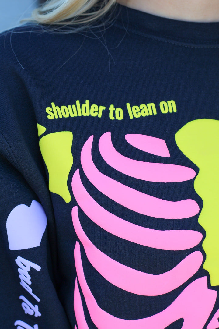NEON SKELLY SWEATSHIRT