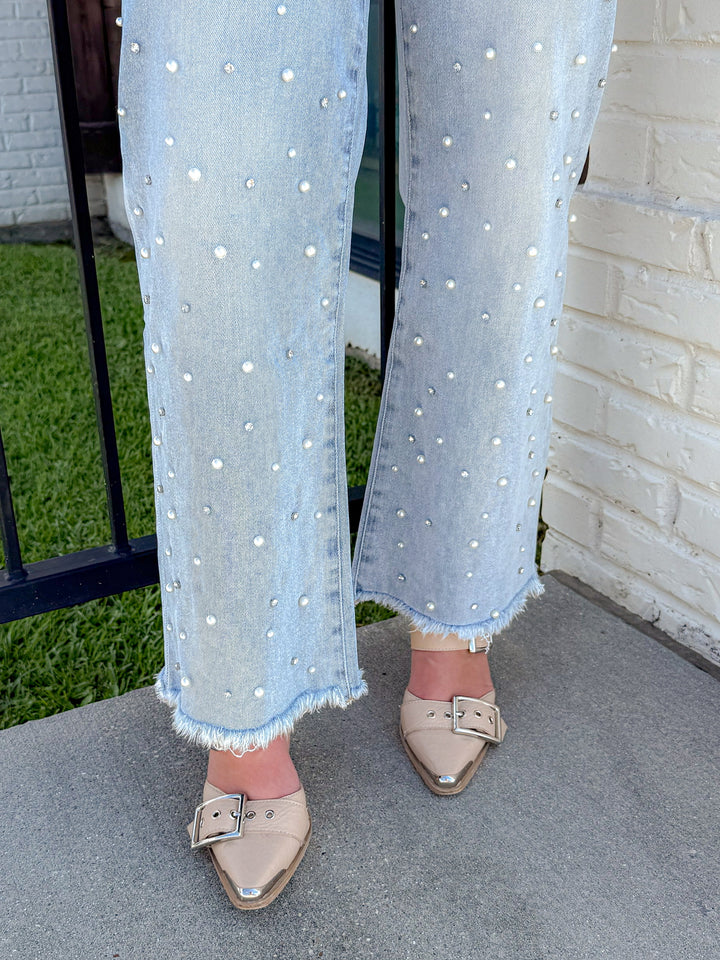 STARSTRUCK STUDDED JEANS