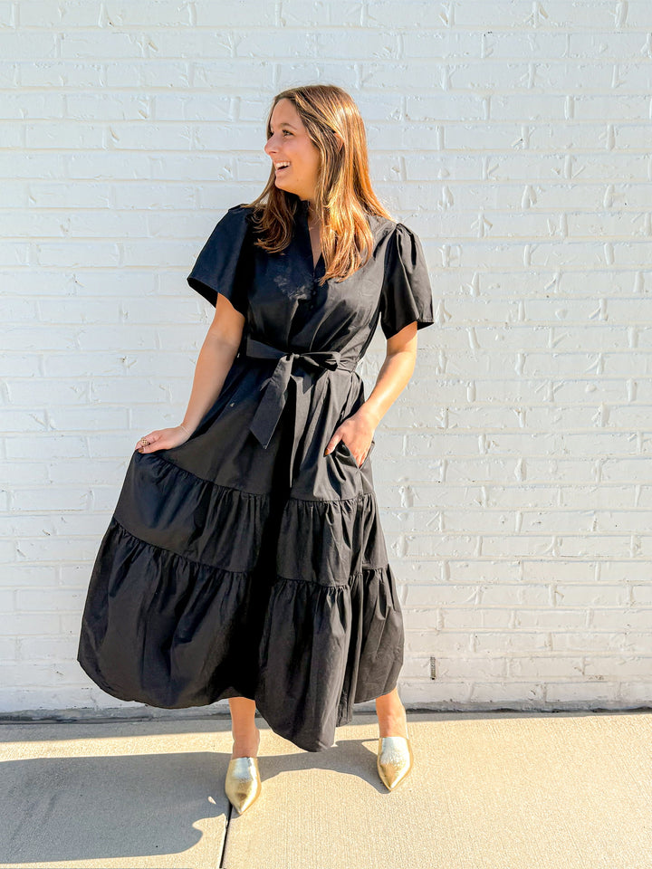 STANDING TALL MIDI DRESS