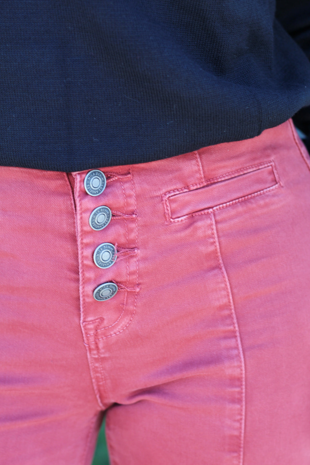 FINE WINE HIGH RISE CROPPED JEAN