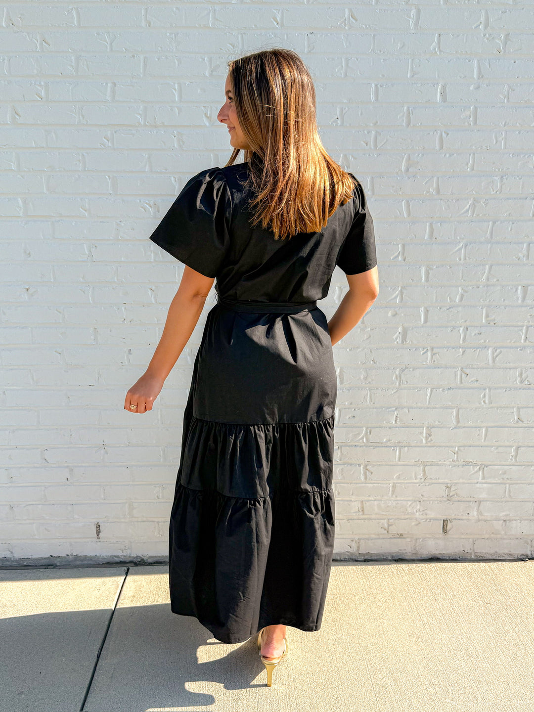 STANDING TALL MIDI DRESS