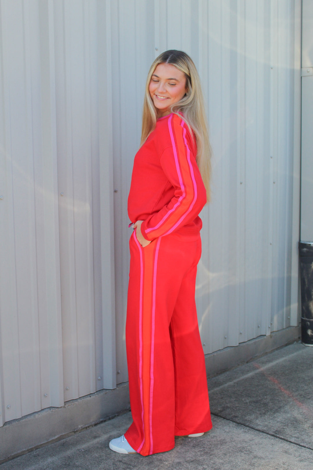CHERRY ON TOP MATCHING SET SWEATPANTS