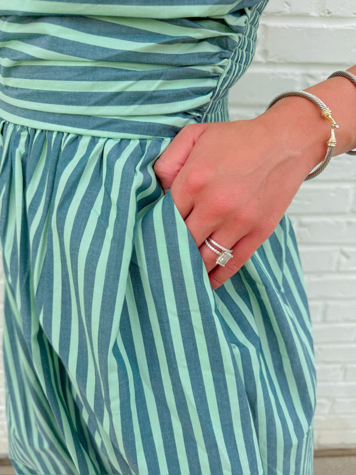 FELICE NECK TIE DETAIL DRESS