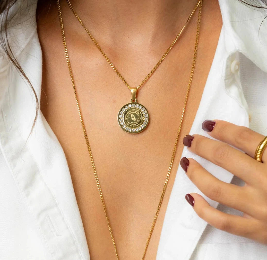PRAYER WARRIOR NECKLACE - 18”