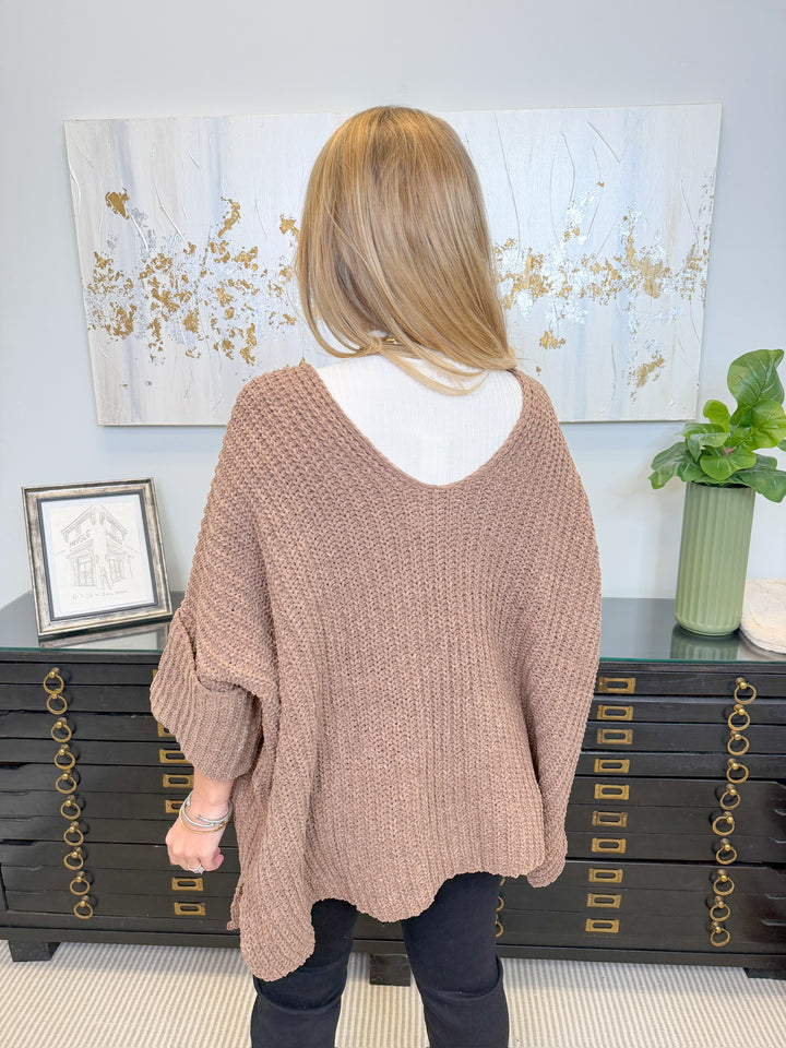 BRUNO BROWN CARDIGAN