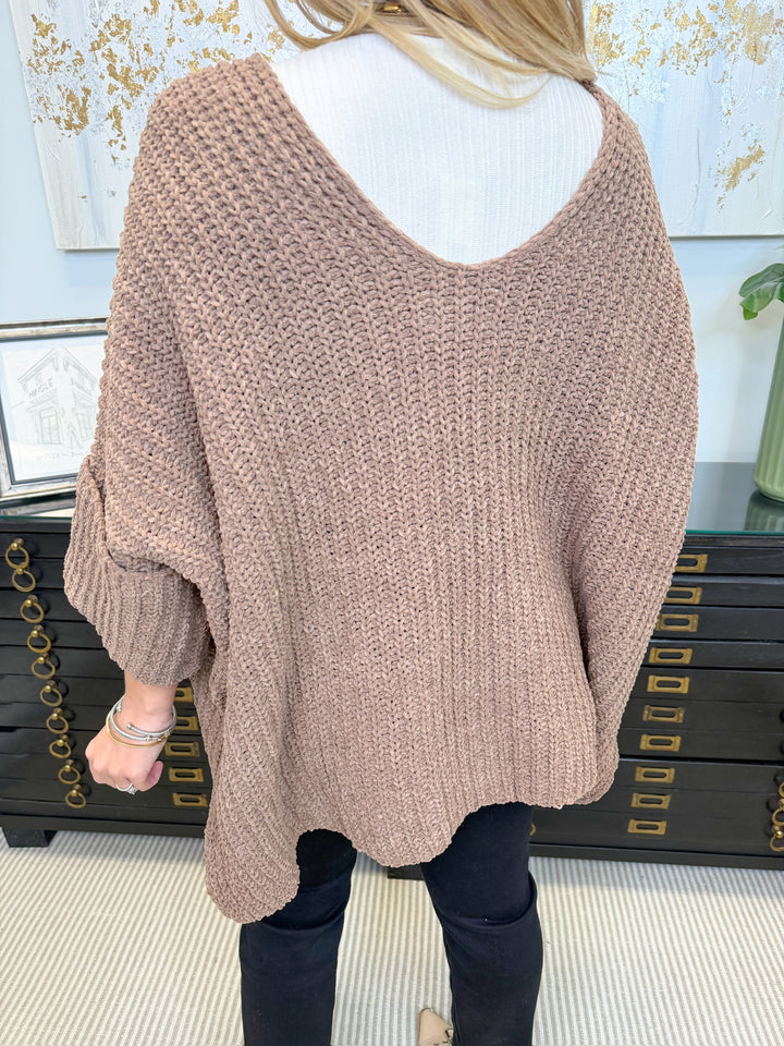 BRUNO BROWN CARDIGAN