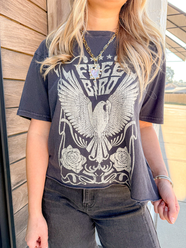 FREE BIRD GRAPHIC TEE