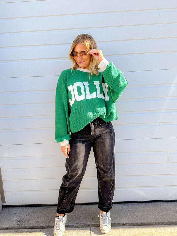 STAY JOLLY LONG SLEEVE TEE