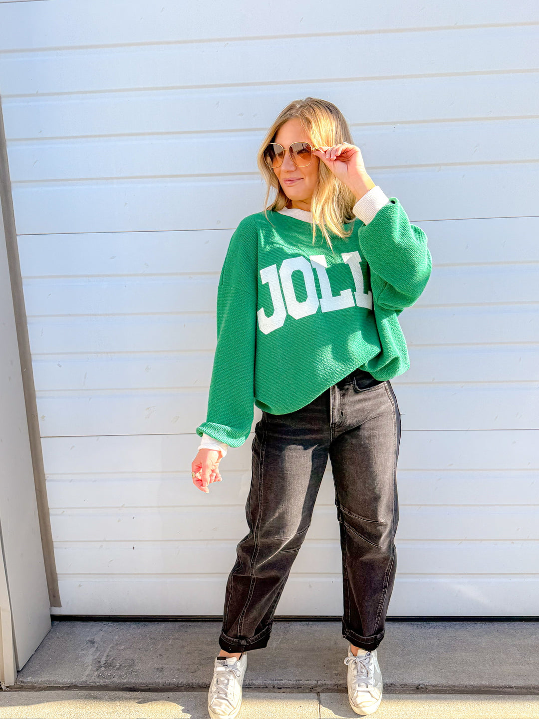 STAY JOLLY LONG SLEEVE TEE