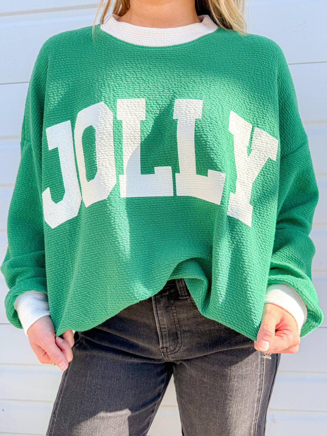 STAY JOLLY LONG SLEEVE TEE