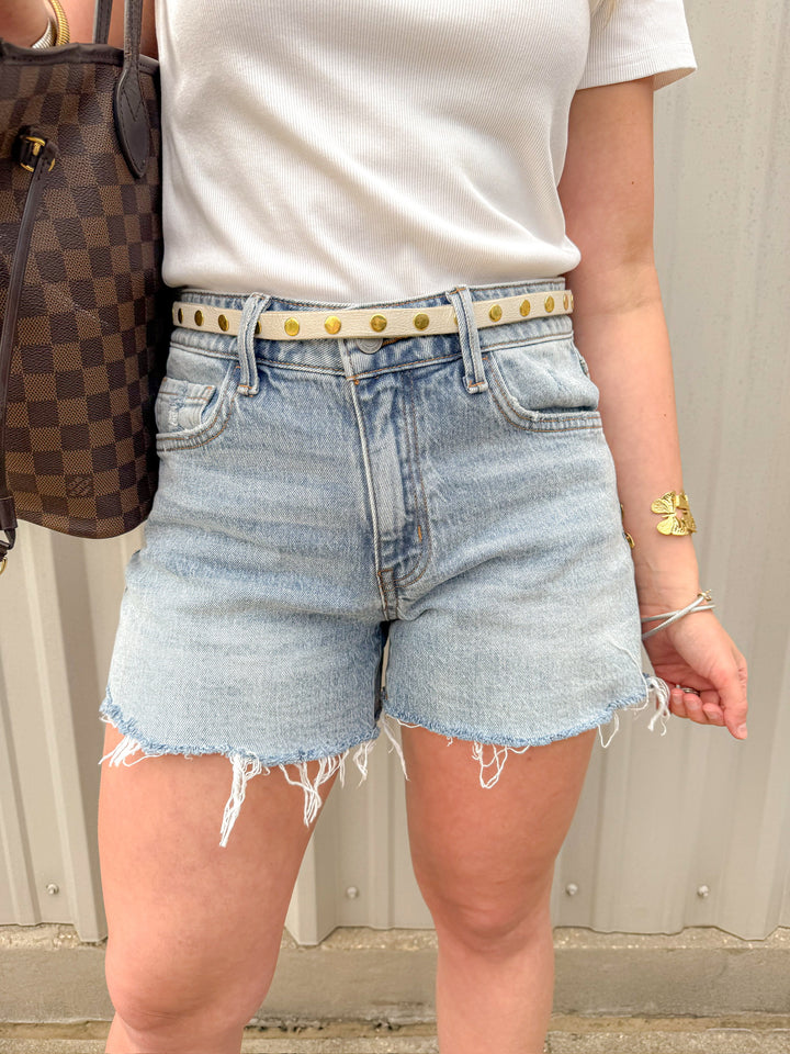TIMELESS FIT DENIM SHORT