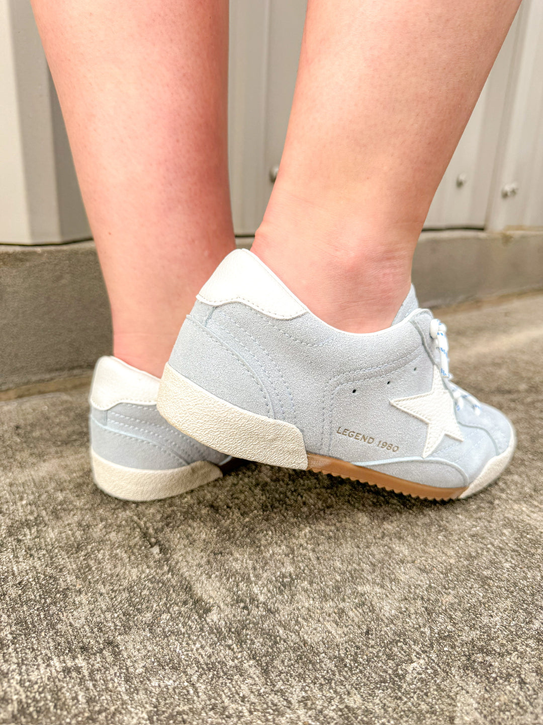 LEGEND SNEAKER - DUSTY BLUE