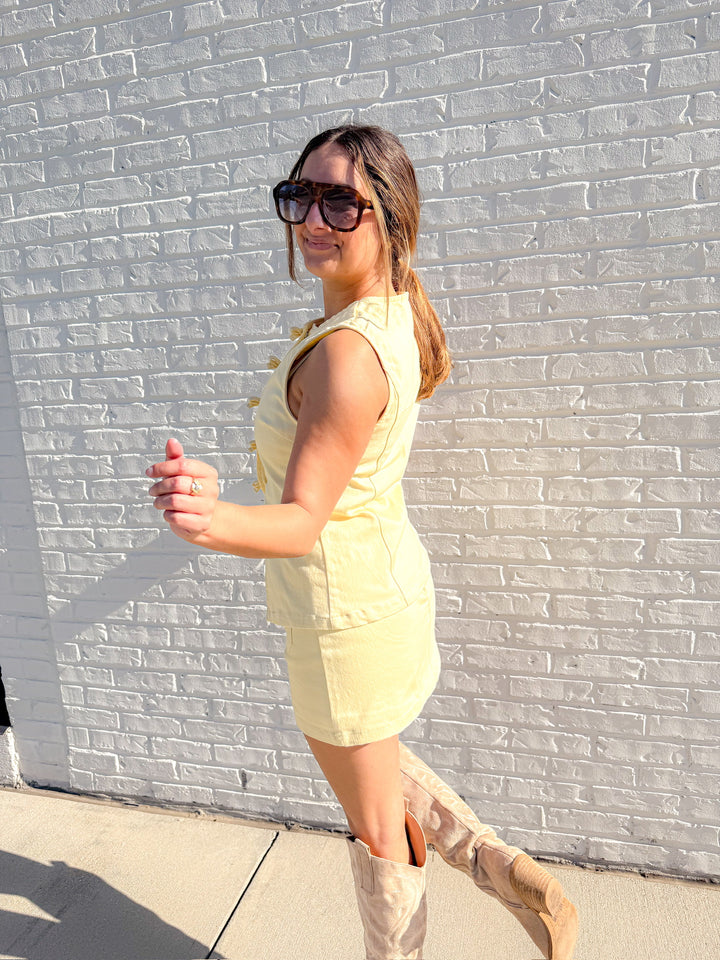 GOLEN GIRL SET SKIRT