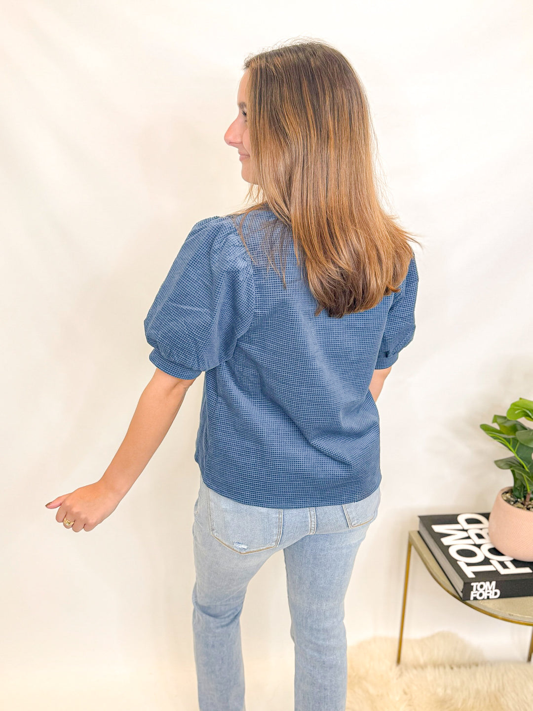 COLORBLOCK CHIC BLOUSE