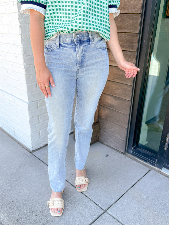 MONROE CROP MID RISE CIGARETTE CROP