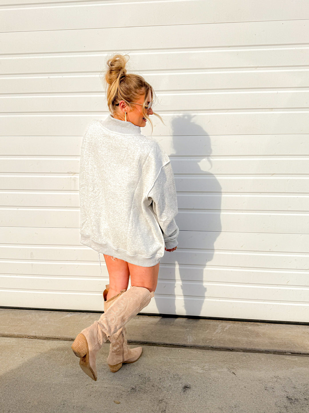 LOUISIANA/TIGERS REVERSIBLE SWEATSHIRT