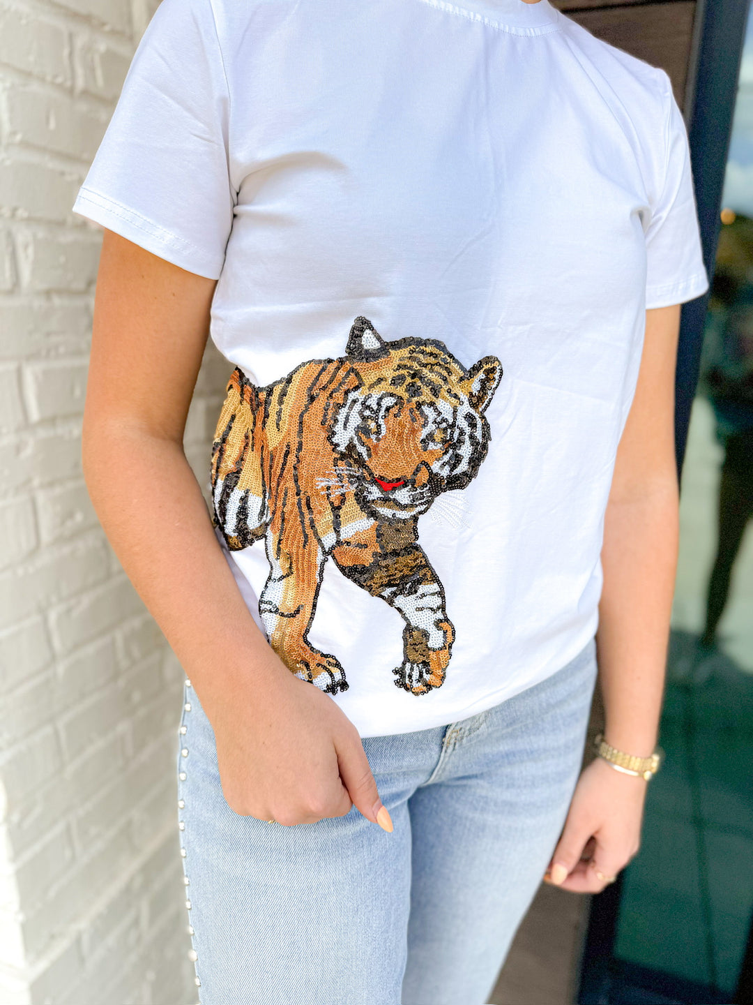 TIGER WRAP AROUND TEE