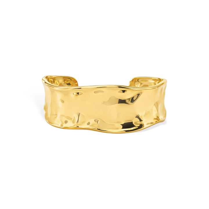 GOLD WATER RESISTANT CUFF BRACELET