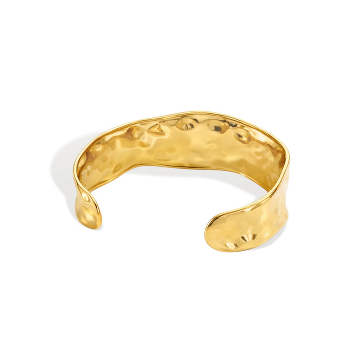 GOLD WATER RESISTANT CUFF BRACELET