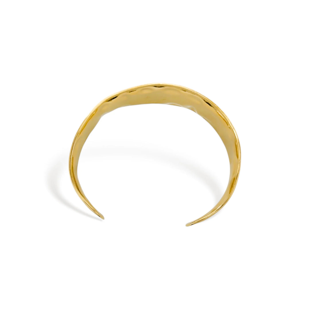 GOLD WATER RESISTANT CUFF BRACELET