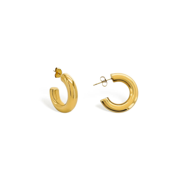 WATER RESISTANT HOOP EARRINGS