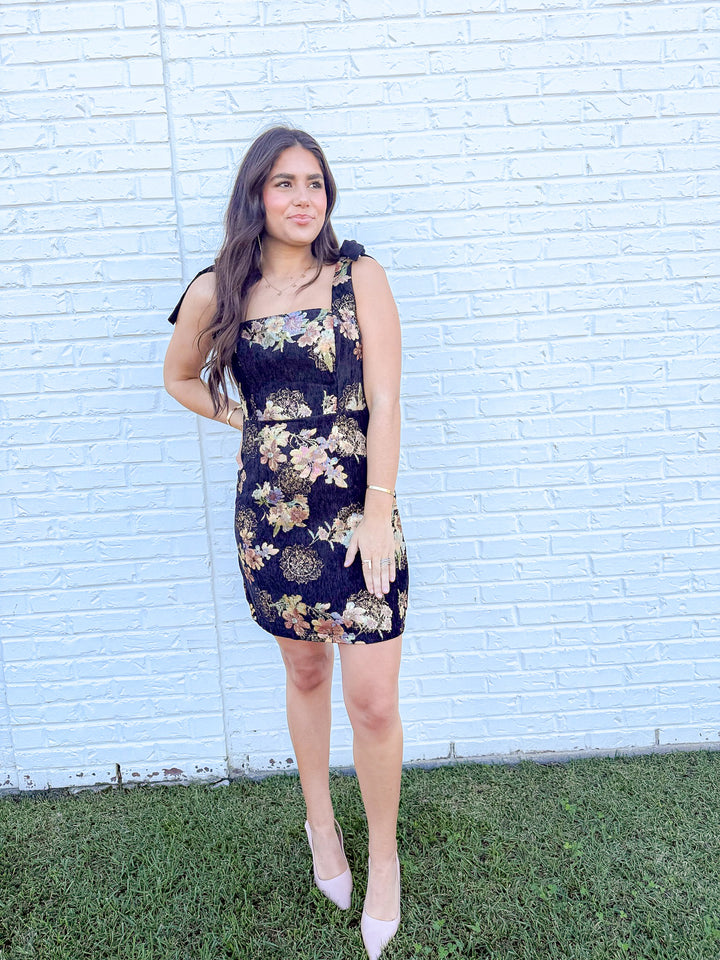 THE MIDNIGHT FLORAL DRESS