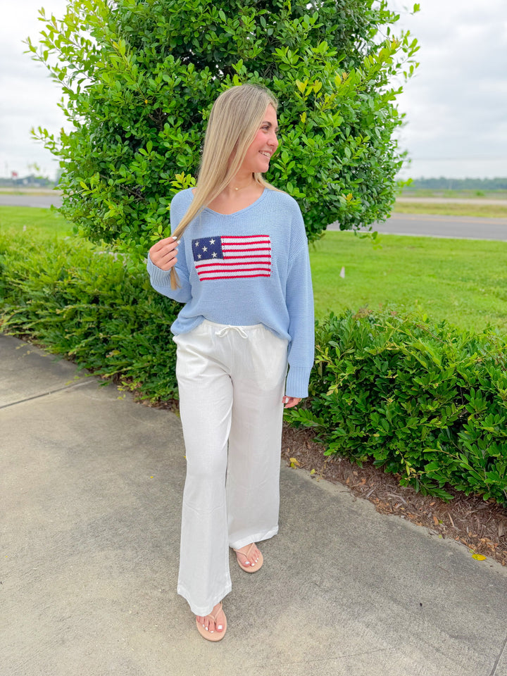 ALL AMERICAN GIRL KNIT TOP