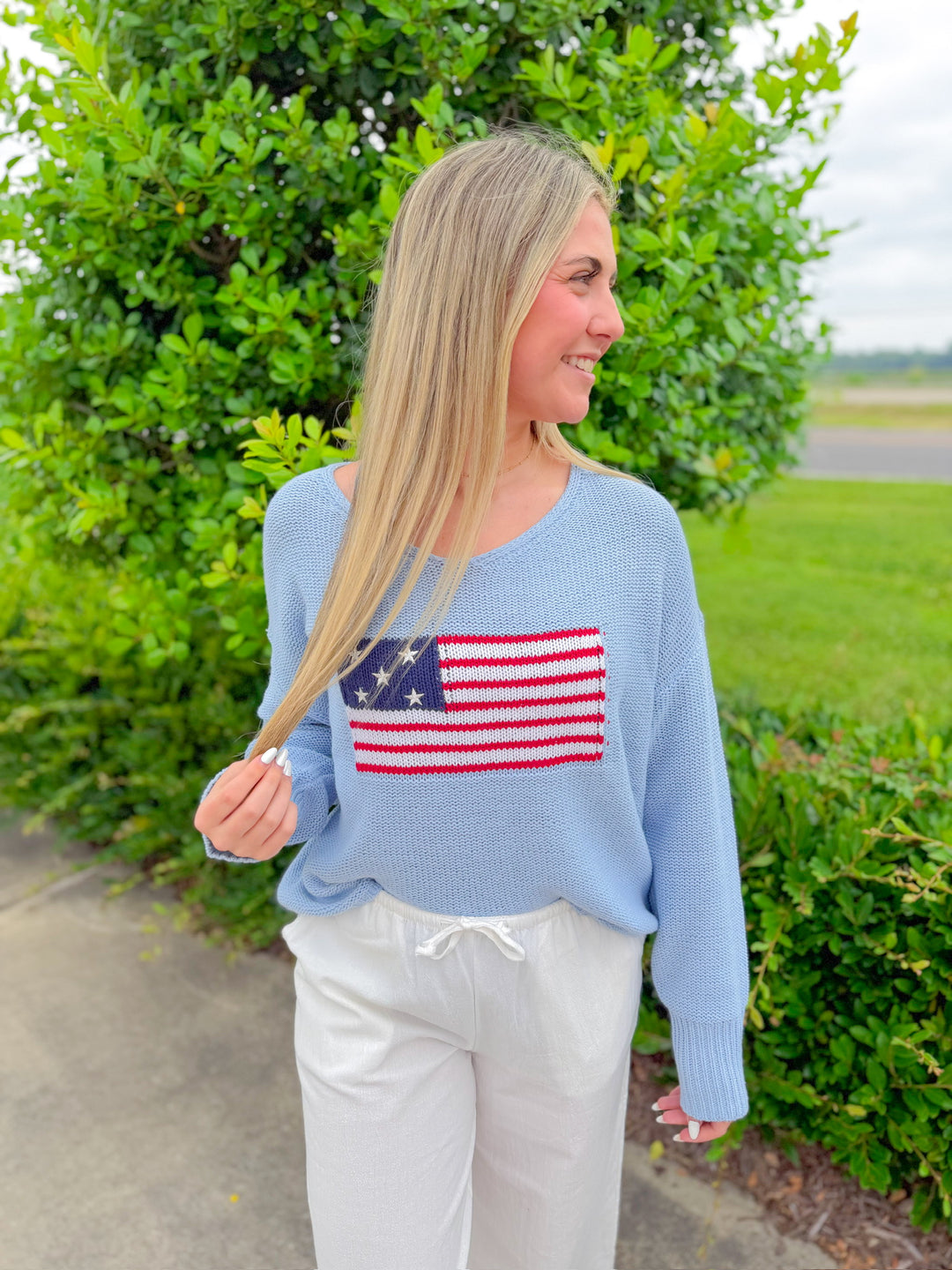 ALL AMERICAN GIRL KNIT TOP
