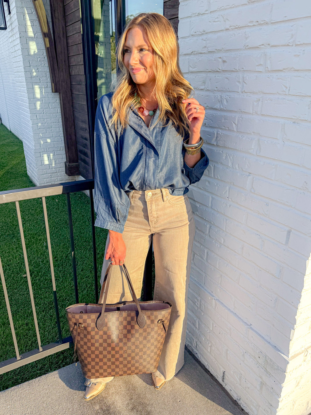 BLUE MOON TENCEL ZIP UP JACKET