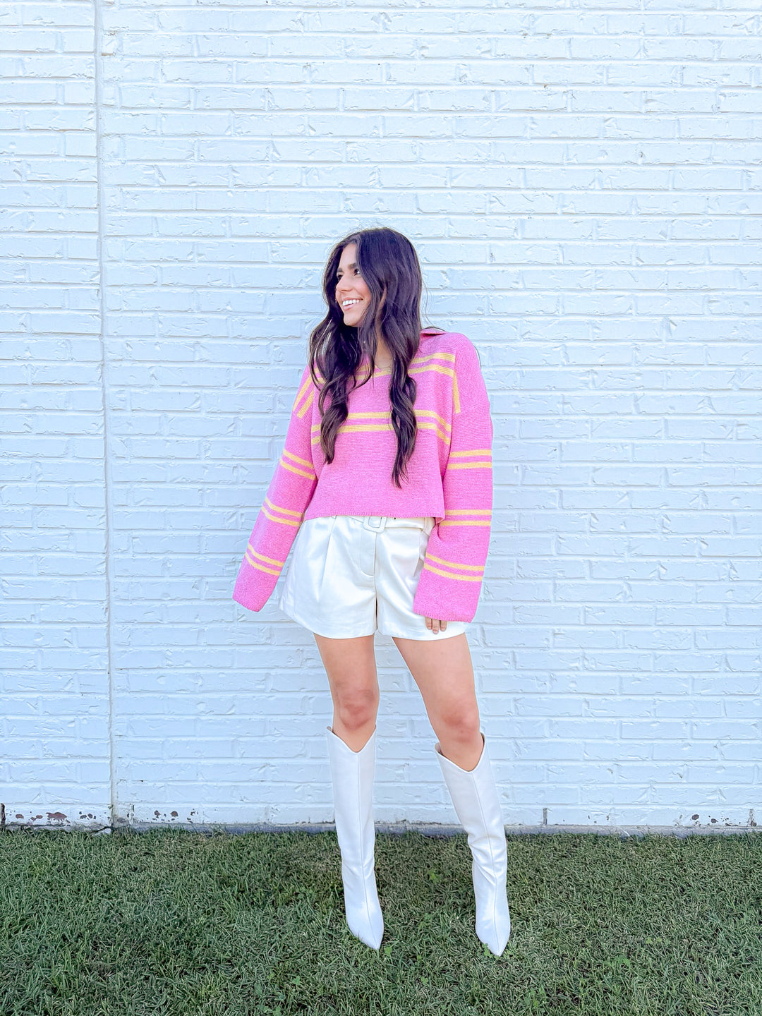 JENNA STRIPE SWEATER