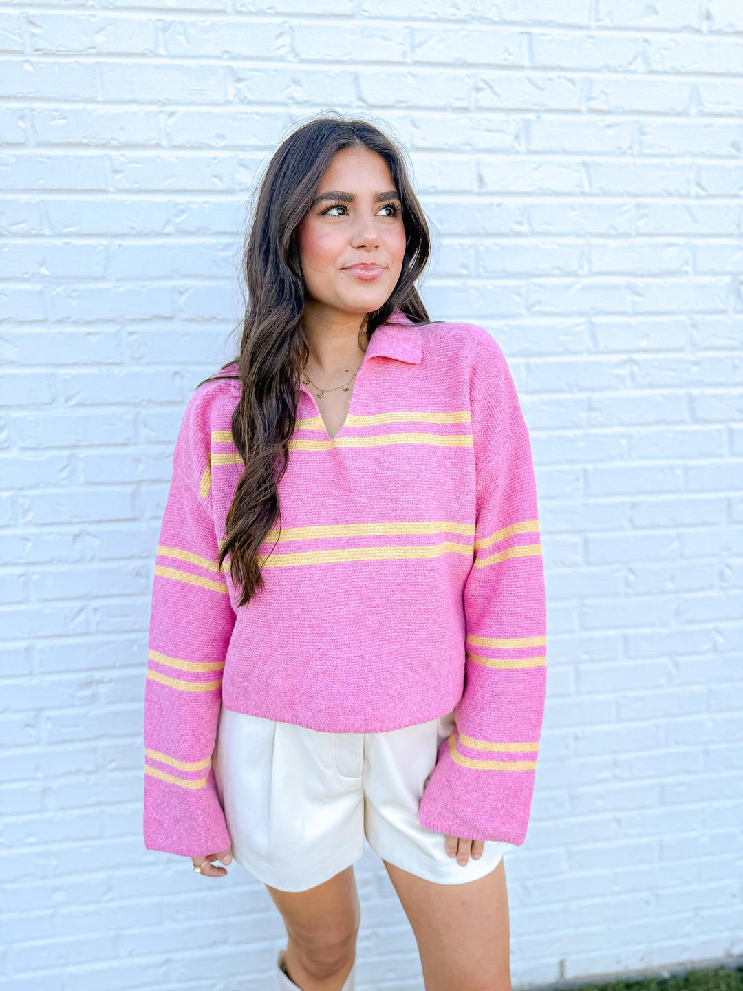 JENNA STRIPE SWEATER