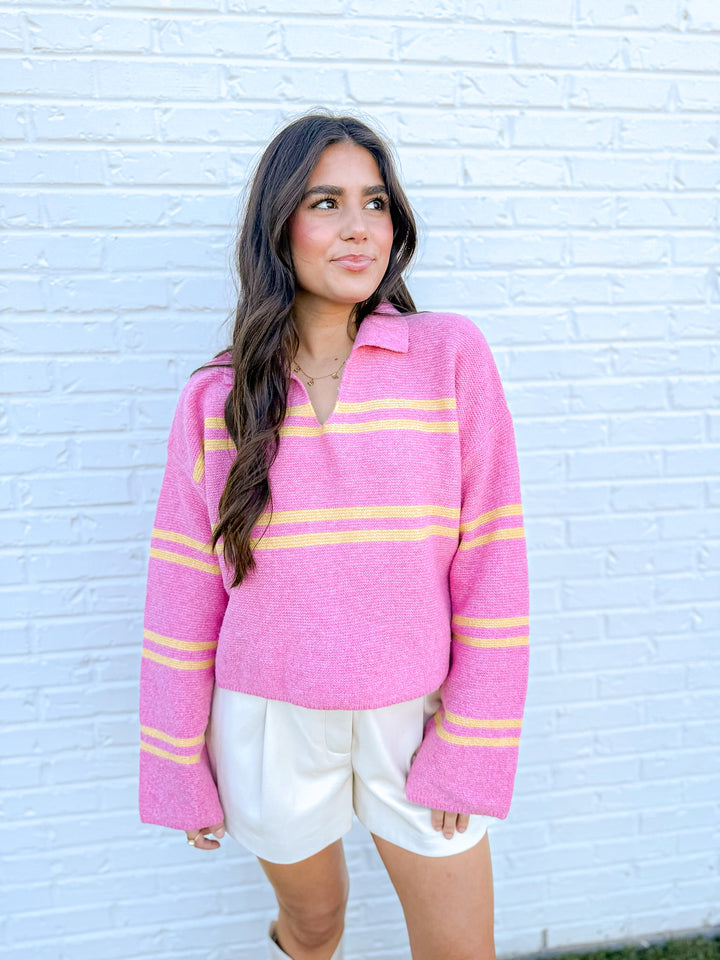 JENNA STRIPE SWEATER