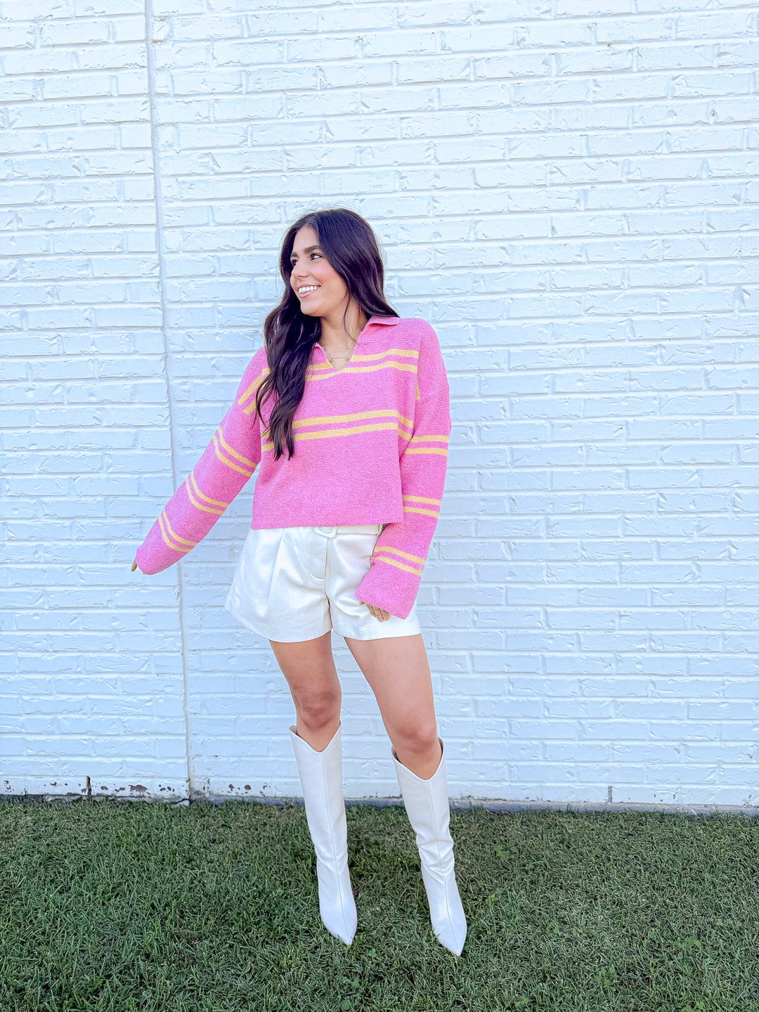 JENNA STRIPE SWEATER