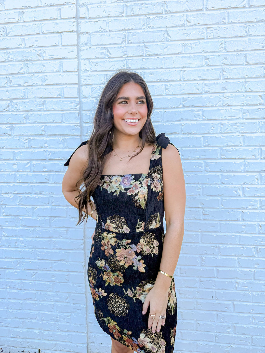 THE MIDNIGHT FLORAL DRESS