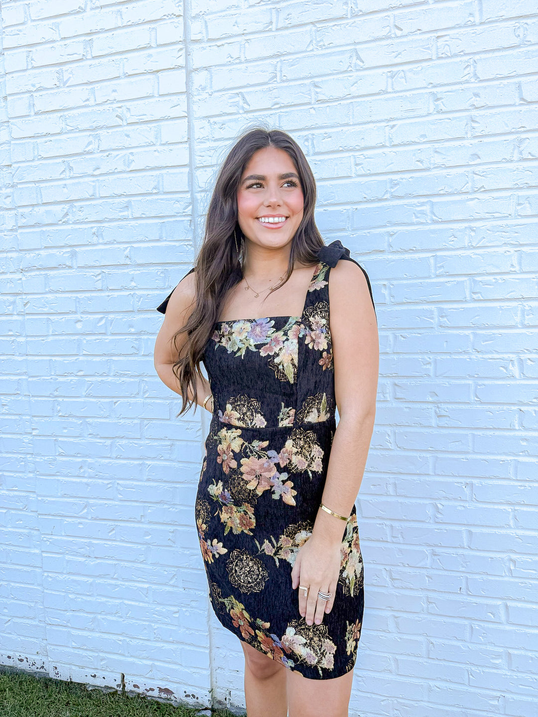 THE MIDNIGHT FLORAL DRESS