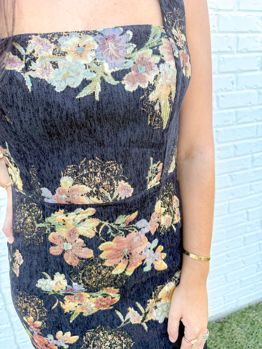 THE MIDNIGHT FLORAL DRESS