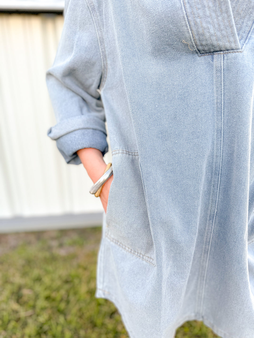 THE EASY DENIM DRESS