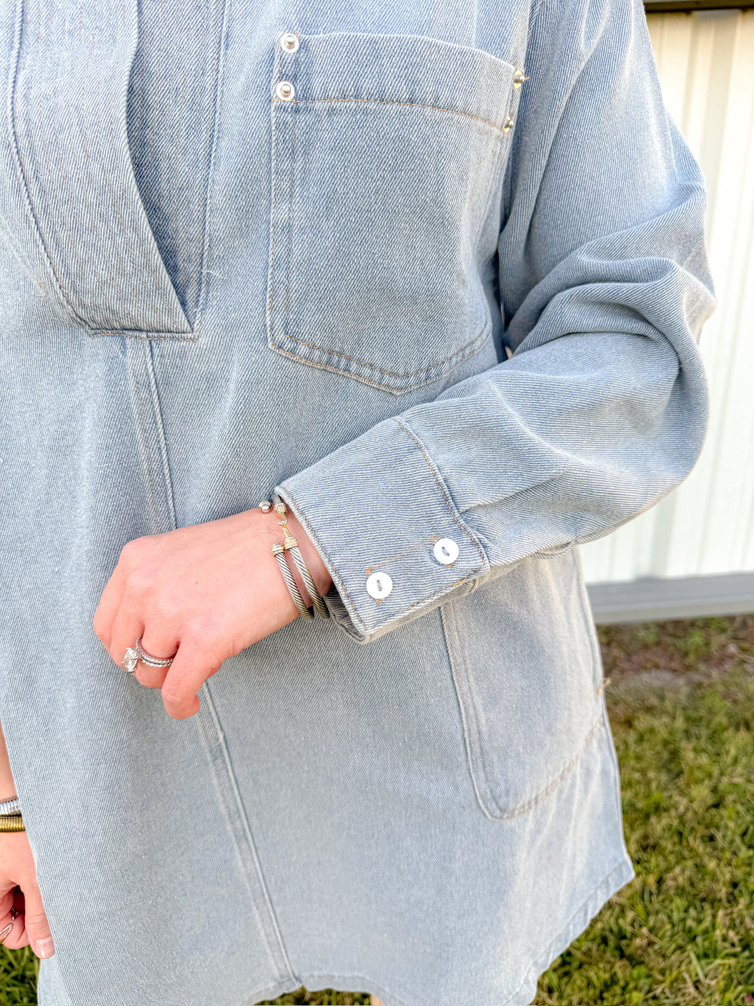 THE EASY DENIM DRESS
