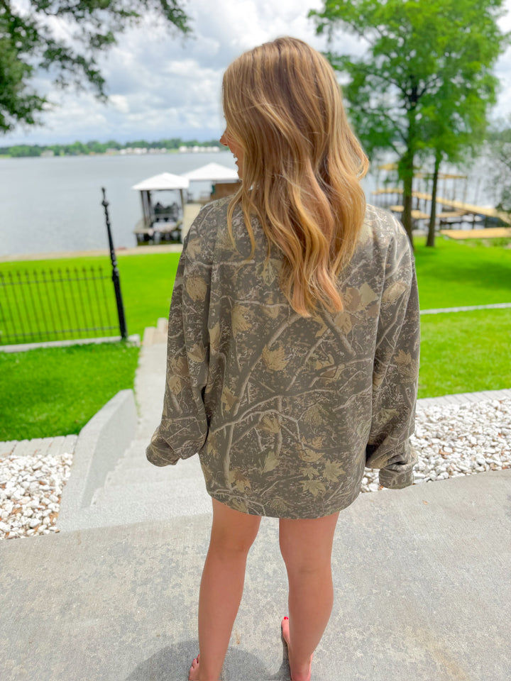 PREORDER - AMERICA CAMO SWEATSHIRT