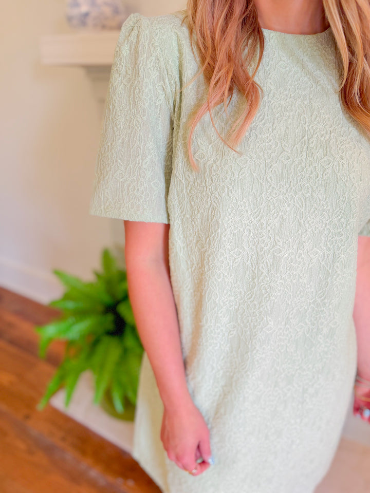 SOFTLY STYLED DRESS