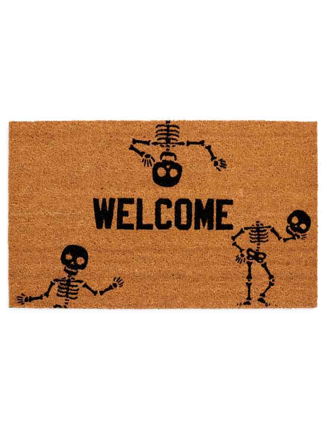 SKELETON WELCOME DOORMAT