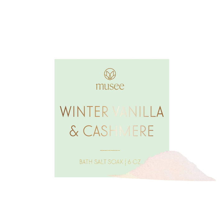 MINI BATH SALT SOAK - WINTER VANILLA & CASHMERE