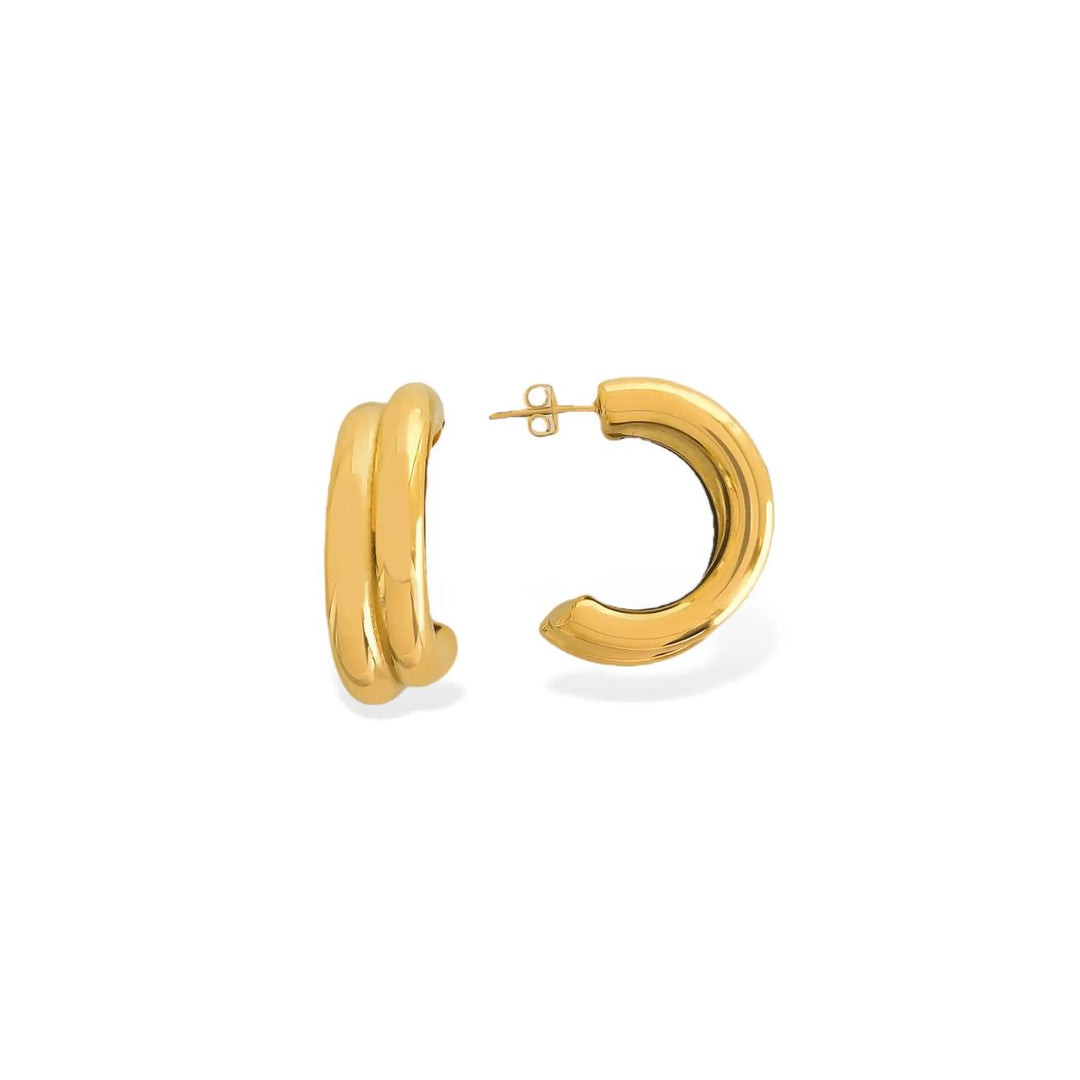 ELLA DOUBLE HOOPS