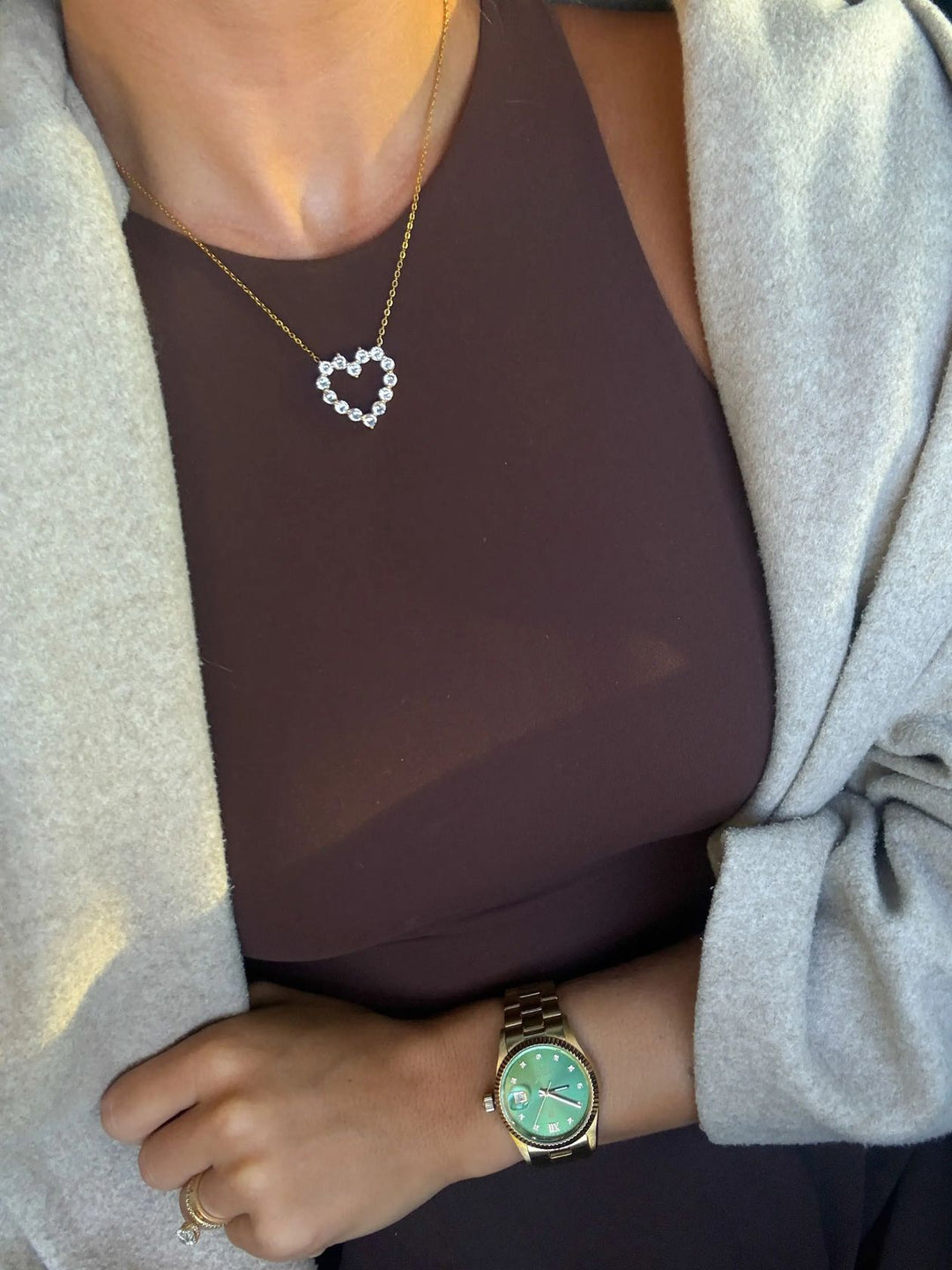 AMARA HEART NECKLACE