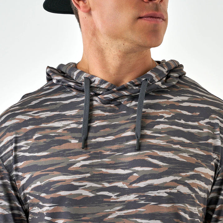 PERFORMANCE HOODIE - TIGER STRIPE CAMO