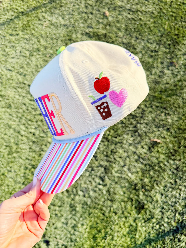 TEACHER TRUCKER HAT