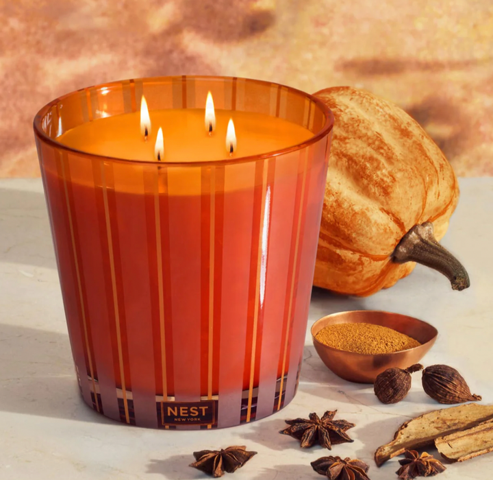 PUMPKIN CHAI 3-WICK CANDLE